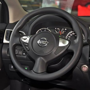 Nissan Steering <b>Wheel</b> 3 <b>Spoke</b> Leather Classic Style For Sylphy Multi Function Buttons - Product Image 1