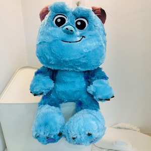 Peluche de Monstruo de Ojos Grandes con Pelo Azul de la Universidad Monstruo, Juguete de Peluche de <span class=keywords><strong>Sullivan</strong></span>, Almohada de Peluche con Cuerpo Azul, Muñeco Personalizado, Regalo - Product Image 4