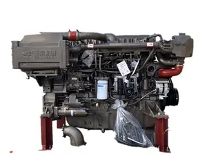 Motor diesel marinho de alta velocidade, 550hp 2100rpm yuvga iate YC6MJ550L-C20 com volume pequeno