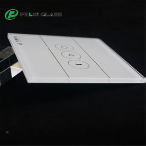 Felix Glass - High Quality Touch Ultra-Clear <b>Waterproof</b> IP67 Glass <b>Lighting</b> <b>Switch</b> Panel for Hotel Use - Product Image 3