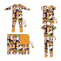 Combinaison en bambou Little Glow Kid, économique, extensible, vêtements pour bébés, ensemble de vêtements pour nouveau-nés