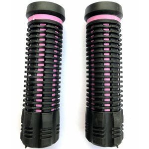 Poignées de guidon de vélo 22,2 mm en caoutchouc souple bicolore antidérapantes pour vélos de route - Product Image 4