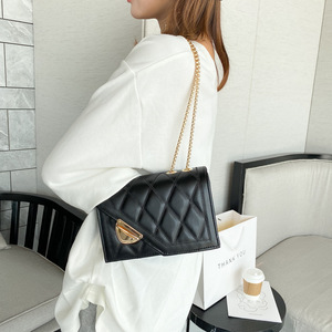 Petit sac carré à bandoulière à chaîne bon marché pour femmes. Z0977 - Product Image 2