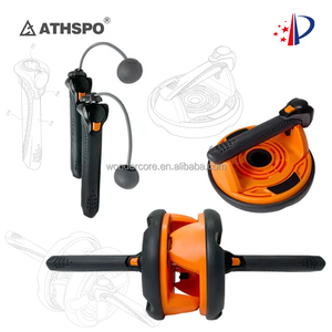 Atshpo 3 trong 1 đa chức năng thể thao nhảy dây & <span class=keywords><strong>Push</strong></span>-<span class=keywords><strong>Up</strong></span> & Ab bánh xe con lăn có thể tháo rời kết hợp tập thể dục thiết lập cho nhà phòng tập thể dục - Product Image 1