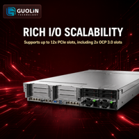 Dernier serveur en rack FusionServer 2258H V8 2U, prend en charge 4 cartes GPU double largeur, AMD EPYC 5e génération série 9005, serveur d'entreprise