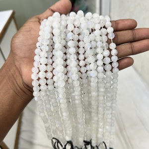 ลูกปัดแรมโบ้สำหรับเขียนตามธรรมชาติขนาด8มม. แฟชั่นสำหรับงานแต่งงานงานหมั้นสร้อยคอพร้อมผลิตจำนวนมาก - Product Image 2