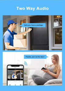 ICSEE 1080p <span class=keywords><strong>telecamera</strong></span> di sicurezza esterna impermeabile IP66 E27 presa <span class=keywords><strong>lampadina</strong></span> con PTZ 2MP rete Wifi sensore Mic CMOS incorporato - Product Image 6