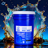 LAND WHALE Premium 18L Liquide de Refroidissement et Antigel Concentré 130-150°C pour Système de Refroidissement Automobile et Radiateur