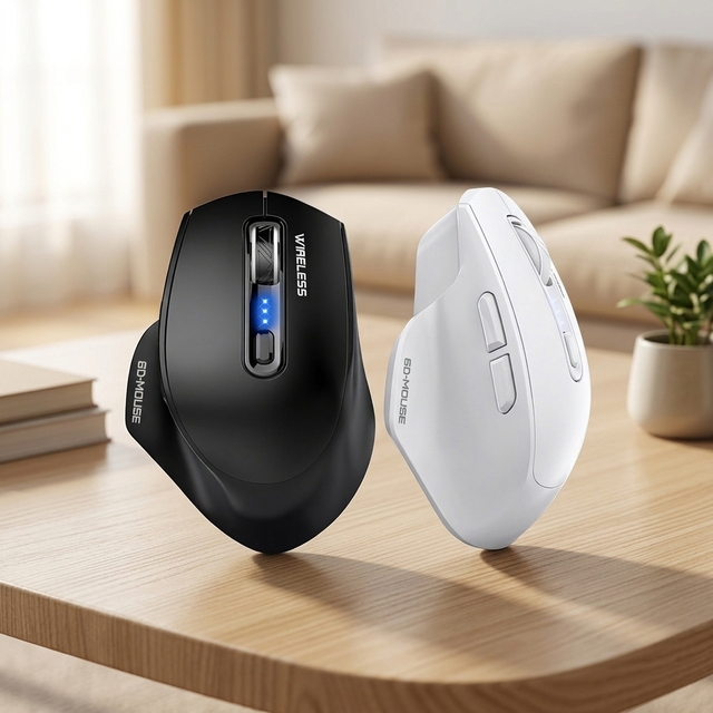 M200 New-model Wireless Tri-mode Optical Gaming Mouse Type-C + USB Dual-port Ergonomic with LED Display 6-button