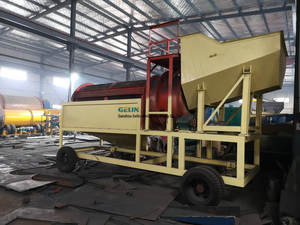 وحدة معالجة المعادن عالية الأداء مع نظام إعادة تدوير المياه المتكامل، غسالة أسطوانية دوارة لاستخراج الذهب من الرواسب - Product Image 3