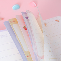 Carnet de notes écologique en gros, mignon et kawaii, pour enfants, étudiants, avec motifs de dessins animés, lapin et licorne