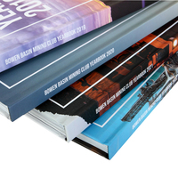 Échantillons gratuits, entreprise d'impression de livres offset, reliure parfaite, laminage brillant, couleurs vives, magazines de mode, impression de livres reliés