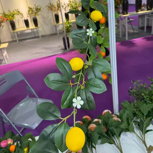 Guirlande de citrons artificiels de style italien pour décoration de plafond d'hôtel, guirlande de citrons pour arche de fête, personnalisation acceptée - Product Image 5