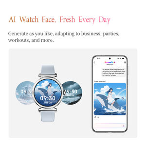 Montre Connectée GTR4 pour Femme, Montre Intelligente Ronde avec Capacités IA, Montre de Sport, Bracelet Cardiofréquencemètre et Oxymètre - Product Image 4