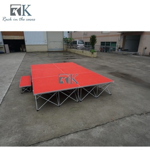 เวทีอลูมิเนียมอัลลอยคุณภาพสูงแบบพับได้สำหรับงานกลางแจ้งและคอนเสิร์ต - Product Image 3
