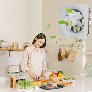Ventilateur d'extraction électrique mural avec minuterie de temporisation pour la ventilation domestique, personnalisable, prise en charge OEM et ODM - Product Image 3