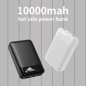 พาวเวอร์แบงค์พกพาขนาดเล็กพิเศษ 10000 มิลลิแอมป์ชั่วโมง ชาร์จได้สองพอร์ต USB พร้อมโลโก้สั่งทำได้ - Product Image 3