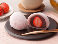YC-550 automatique fraise Daifuku crème glacée Mochi Maker fruits Mochi encroûtant Machine