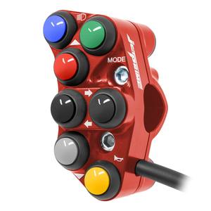 Interrupteur de guidon gauche pour Ducati Streetfighter V4 (rouge) - Product Image 2