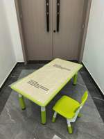 Tables et chaises de jeu pour enfants, réglables en hauteur, pour la maternelle, l'apprentissage, le dessin, l'artisanat, la peinture et les jeux