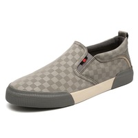 Nouvelle Collection – Espadrilles Décontractées Légères et Antidérapantes pour Hommes, Tendance Mode, en Toile, à Enfiler, pour Hiver et Printemps