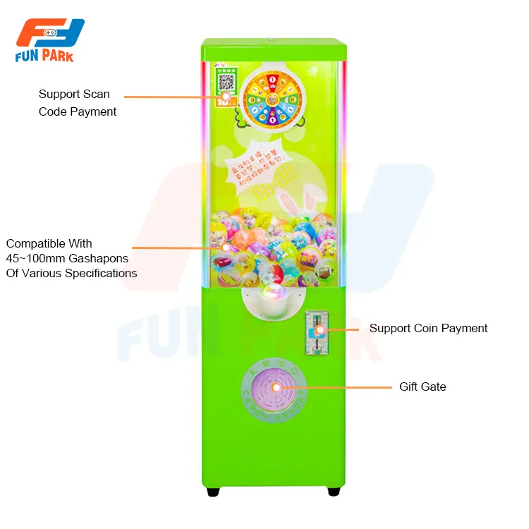 Guangzhou fabricante Mini Gacha máquina cápsula juguete regalo juego moneda Gacha máquina para la venta