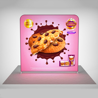 Caja de Luz Modular de PVC para Exhibiciones y Ferias Comerciales, Caja de Luz LED Retroiluminada, Caja de Luz Personalizada con Iluminación SEG, Fondo de Exhibición