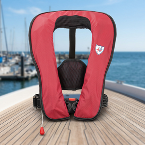 Giubbotto di Salvataggio Autogonfiabile SKIPPER 150-EVO per Adulti, Galleggiabilità 150N, Certificato ISO 12402-2, Materiale PL - Product Image 3
