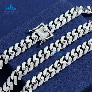 Vente <span class=keywords><strong>en</strong></span> gros tour <span class=keywords><strong>de</strong></span> <span class=keywords><strong>cou</strong></span> <span class=keywords><strong>en</strong></span> or 18 carats personnalisé chaîne à maillons cubains <span class=keywords><strong>en</strong></span> or 925 chaîne cubaine Miami <span class=keywords><strong>en</strong></span> <span class=keywords><strong>argent</strong></span> sterling chaîne cubaine Miami 20mm - Product Image 6