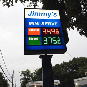 Fabriek Groothandel Hoge Helderheid Gasprijs Display Met Controlesysteem Van Waterdichte <span class=keywords><strong>Led</strong></span> Brandstofprijs Teken Display - Product Image 5