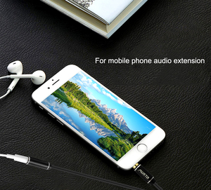 Usine Oem 3.5mm Câble Audio 24K Plaqué Or Câble D'extension De <span class=keywords><strong>Casque</strong></span> 3.5mm Mâle À Femelle <span class=keywords><strong>Hifi</strong></span> 3.5mm Câble pour Écouteur - Product Image 5