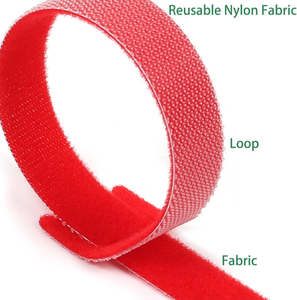 Écologique Étanche Nylon Adhésif Tissu Bandoulière Réutilisable Crochet Boucle Velcroes Vente Chaude Câble Attaches Bande - Product Image 3