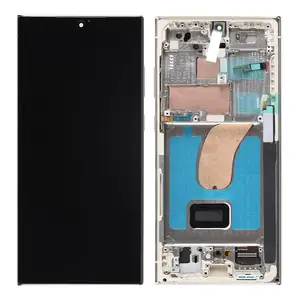 Grossista del telefono cellulare LCDs Super OLED schermo per Samsung S23 Ultra supporto di visualizzazione delle impronte digitali