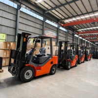 Chariot élévateur diesel Euro V de 2,5 tonnes CPCD25 certifié CE, moteur Isuzu, capacité de levage de 3m à 6m pour le marché européen