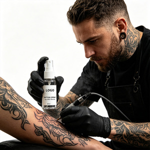 Hot Selling Uniform Texture Tattoo <b>Cream</b>, Standard Concentration Portable Size, Personalized Logo Tattoo Aftercare <b>Cream</b> - Product Image 1
