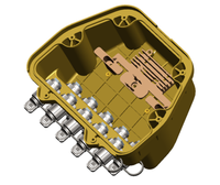 Répartiteur de Fibre Optique Mini SC 10 Cœurs 10 Ports Étanche de Haute Qualité à Bas Prix pour Boîtier de Distribution de Fibre Optique