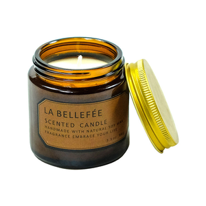 Velas flotantes de vela aromaterapia con piedra preciosa Natural de lujo, de marca privada Popular, con infusión de Chakra, cera de soja Natural - Product Image 2