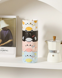 Wholesale Cute Design Cartoon <b>Ceramic</b> <b>Mug</b> Cup Colored Coffee <b>Mug</b> Gift <b>Mugs</b> - Product Image 1