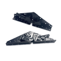 Mécanisme de charnière d'accoudoir de canapé-lit XD en zinc noir 230/260/300mm, accessoires de quincaillerie pour salon et maison, Herrajes Click