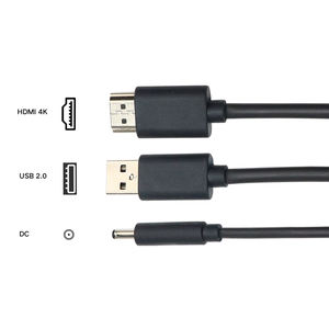 Cable de Conexión para Gafas VR, Cable para Juegos VR, <span class=keywords><strong>HDMI</strong></span>, USB, 3.5mm, DC, 4k, 60hz, 5m, para HTC VIVE - Product Image 3