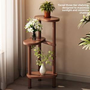 Étagère à plantes succulentes à 3 niveaux pour salon et balcon, support de fleurs sur pied pour intérieur - Product Image 3