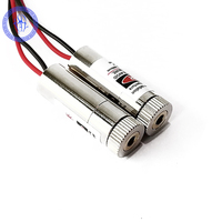 Module Laser à lentille en plastique, lentille Laser à ligne rouge 650nm 5mW 3-5V 1 pièce