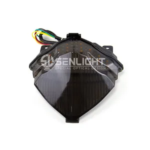 Motorrad LED Heck blinker Rücklicht leuchten Integriert für YZF1000 YZF R1 2005 2006