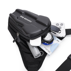<span class=keywords><strong>Borsa</strong></span> <span class=keywords><strong>da</strong></span> <span class=keywords><strong>Gamba</strong></span> Tattica Impermeabile in PU Riflettente con Cerniera per <span class=keywords><strong>Uomo</strong></span>, Ideale per Moto e Sport all'Aperto - Product Image 6