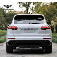 2011-2014 kits arrière led feux arrière porte arrière pare-chocs de voiture kit de carrosserie pour Porsche Cayenne 958.1 mise à niveau vers 958.2 kit de carrosserie