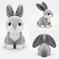 Jouets en peluche personnalisés OEM, fabricant de mascottes, conception réaliste, jouets en peluche doux pour enfants, lapin, poupée, logo personnalisé