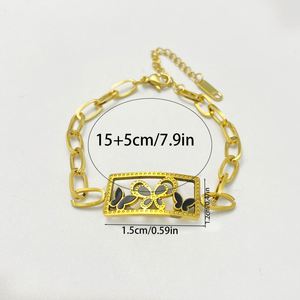 Bracelet en acier inoxydable 316L, résistant aux rayures, emballage prêt à l'emploi, cadeau de Noël pour femme, norme ASTM - Product Image 4