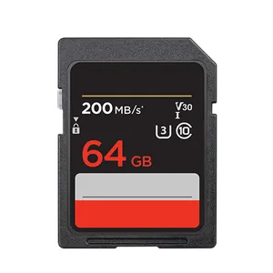 热卖微型存储卡200m/s Uhs 3 U3大sd卡32gb 128gb 256g存储卡PRO用于摄像机4k视频