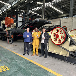 Innovatives Design PE400X600 Mobiler Backenbrecher mit Zweistufiger Gesteinszerkleinerung Basalt Granit Backenbrecher - Product Image 5