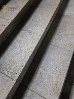 Revêtement moderne en pierre naturelle YUSHI Carreaux de pierre de granit naturel personnalisables pour la décoration d'escalier mural intérieur et extérieur